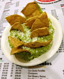 guacamole a day in Mexico